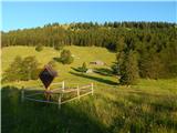 Kranjski Rak - Chapel of Marija Snežna (Velika planina)